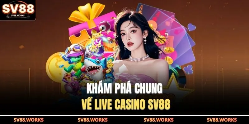 Khám phá chung về Live Casino SV88